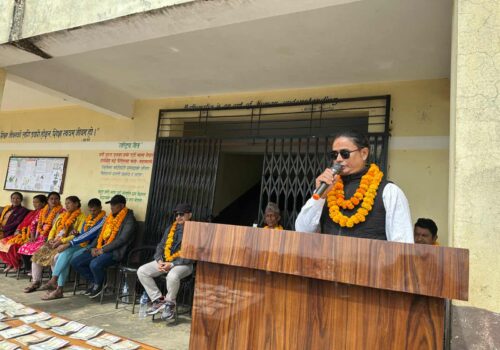 सांकोष माविका ४७ जना विद्यार्थीलाई प्रति विद्यार्थी नगद ११ हजार सहित शैक्षिक सामाग्री वितरण