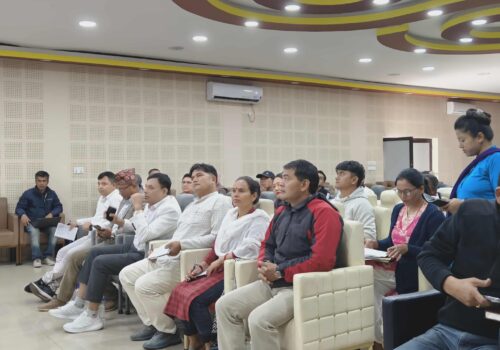 खानेपानी बोर्डका पदाधिकारी र प्राविधिकको लागि N–WASH MIS  तालिम धादिङबेसीमा सुरु