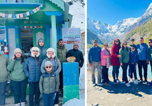 तिलिचो बेश क्याम्पमा अलपत्र परेका पर्यटकको उद्धार गर्न सशस्त्र प्रहरी बल परिचालन