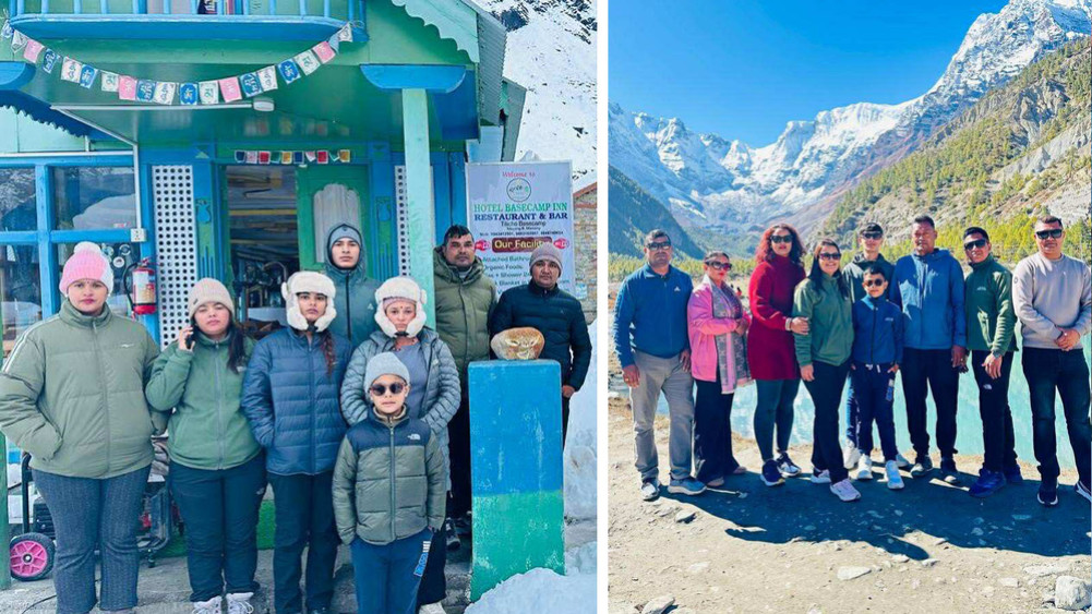 तिलिचो बेश क्याम्पमा अलपत्र परेका पर्यटकको उद्धार गर्न सशस्त्र प्रहरी बल परिचालन