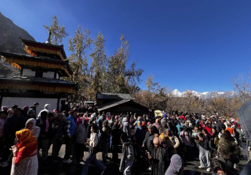 दश दिनमा ४० हजारभन्दा बढी पर्यटक मुस्ताङमा