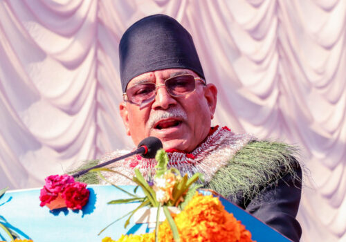 देशलाई संकटबाट तार्ने उपाय निर्वाचन नै हो : प्रचण्ड