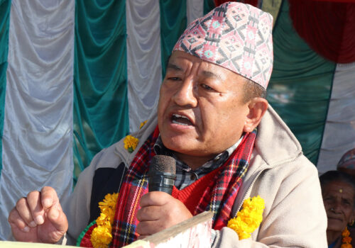 शिक्षामा राजनीति होइन, साझा प्रतिबद्धता आवश्यक : अध्यक्ष भक्त बहादुर लामा