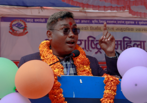 स्वास्थ्यकर्मीको बलिदान पैसाले होइन, सम्मानले तौलिनुपर्छ: अध्यक्ष थपलिया