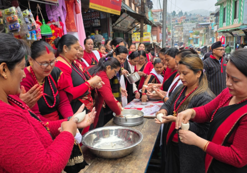 धादिङबेशीका नेवार समुदायले मनाए यःमरी पुन्ही