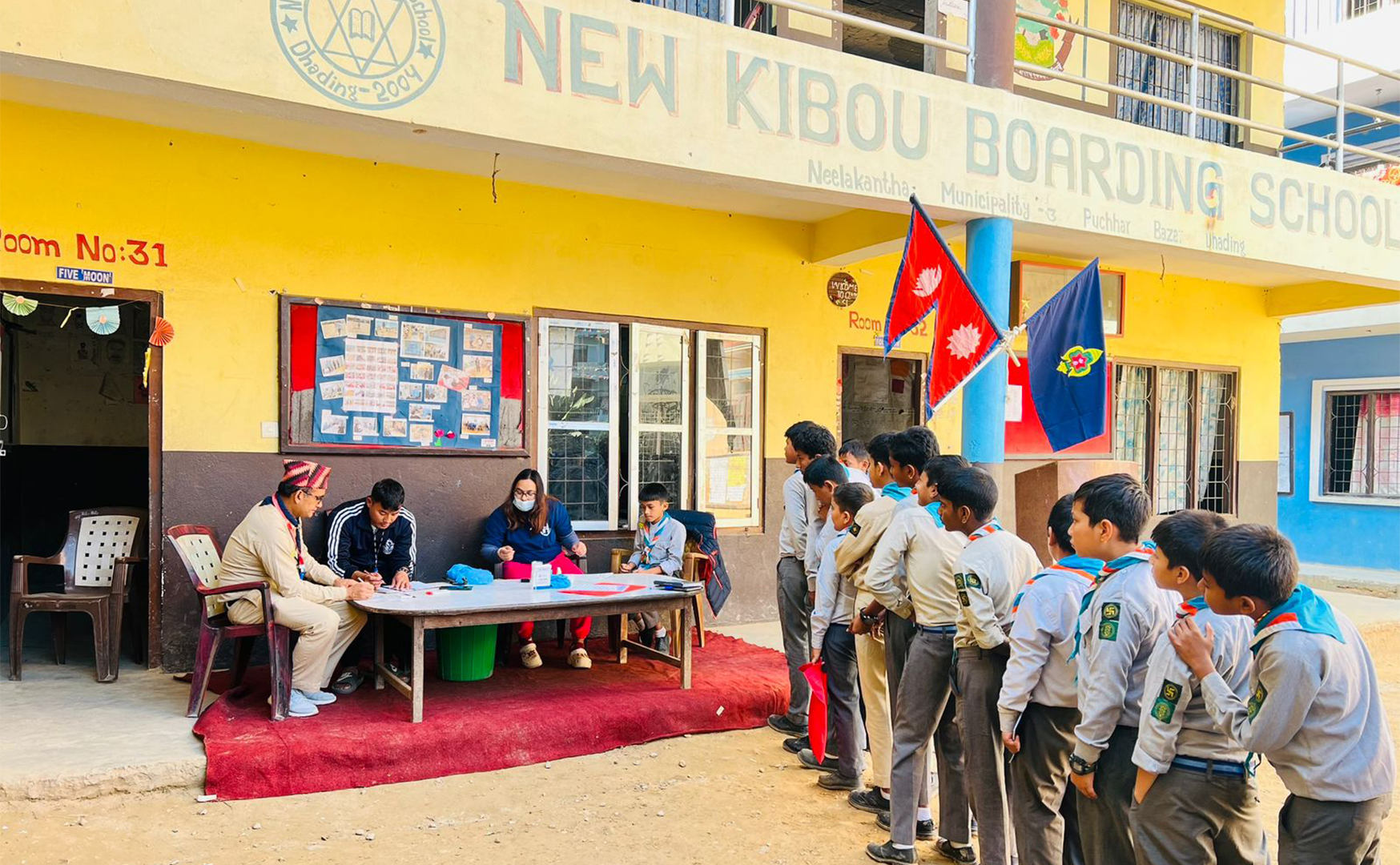 किवो स्काउट क्याम्प २०८२ सुरु