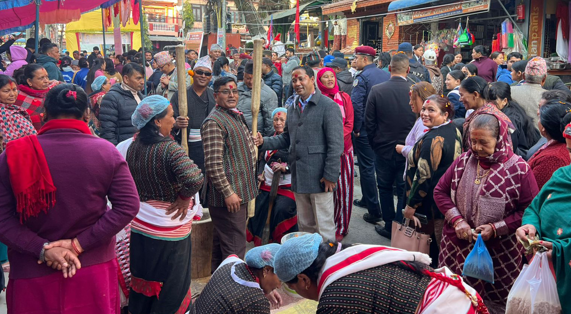 धादिङबेसीमा नेवाः संस्कृतिको उत्सव, सडक खाना महोत्सव आज अन्तिम दिन