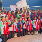 बागमती प्रदेश स्तरिय  मनोज स्मृति कप महिला भलिबलको उपाधी धादिङलाई