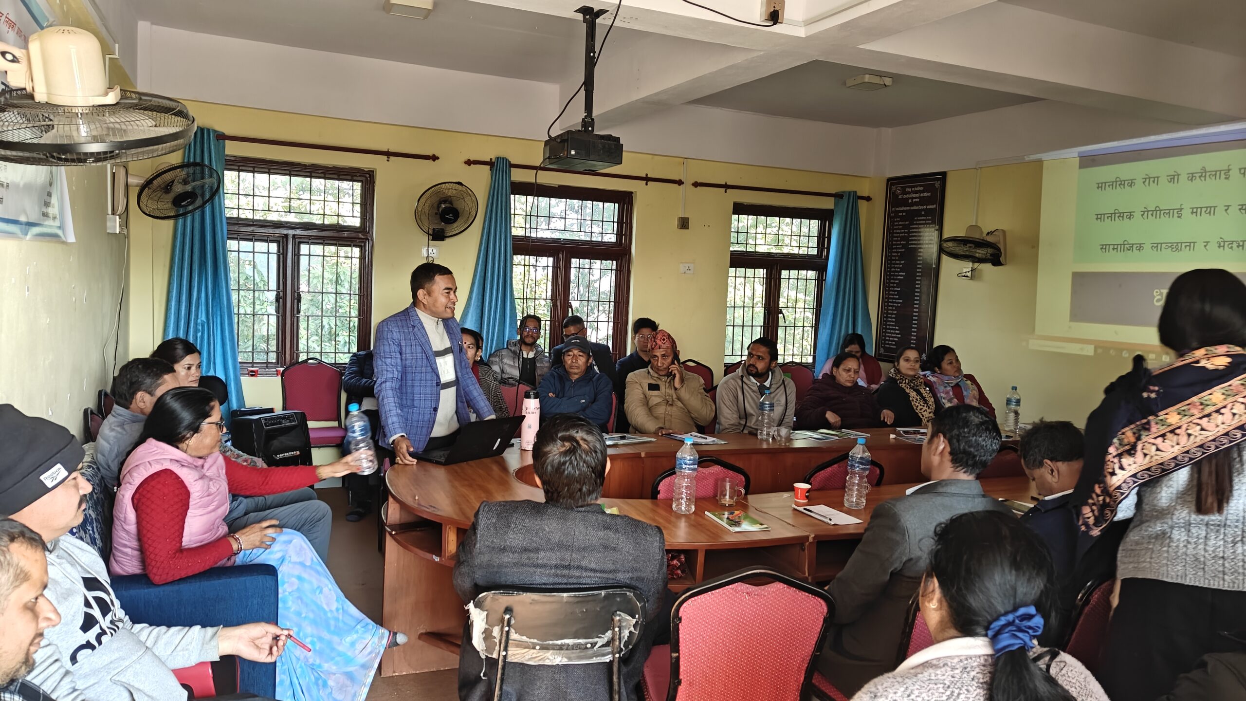 नुवाकोटको लिखु गाउँपालिकामा एक दिने मानसिक स्वास्थ्य सचेतना तथा मनोसामाजिक परामर्श कार्यक्रम सम्पन्न