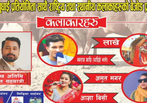 धादिङको फ्याक्सेमा माघे सङ्क्रान्तिमा गोरु जुधाई मेला तथा सांस्कृतिक महोत्सव हुदै