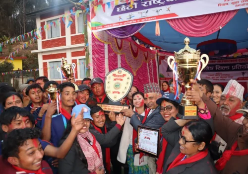 निरन्जना माविले जित्यो पालिका स्तरिय राष्ट्रपति रनिङ शिल्डको उपाधी