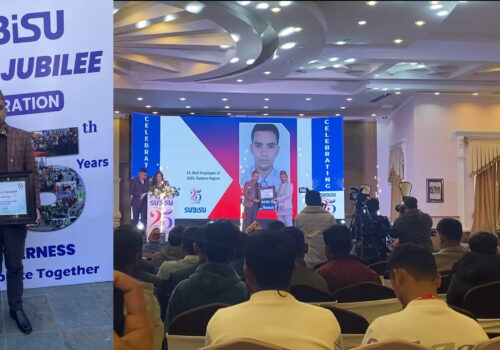 धादिङका महेश रिजाल ‘Best Employee of the Year 2025’ बाट सम्मानित