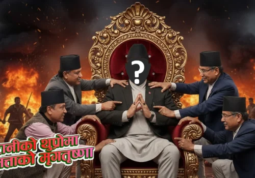 खरानीको थुप्रोमा सत्ताको मृगतृष्णा 