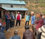 एमाले उम्मेदवार धनबहादुर घलेलाई खाल्टेमा भव्य स्वागत