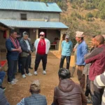 एमाले उम्मेदवार धनबहादुर घलेलाई खाल्टेमा भव्य स्वागत