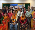 नेपाल पुस्तक तथा स्टेशनरी व्यवसायी महासंघको अध्यक्ष निर्वाचित श्रेष्ठलाई धादिङमा सम्मान