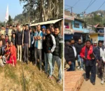 भूकम्पपीडित समुदायसँग धनबहादुर घलेको छलफल, आचारसंहिता पालना गर्दै घरदैलो अभियान तीव्र