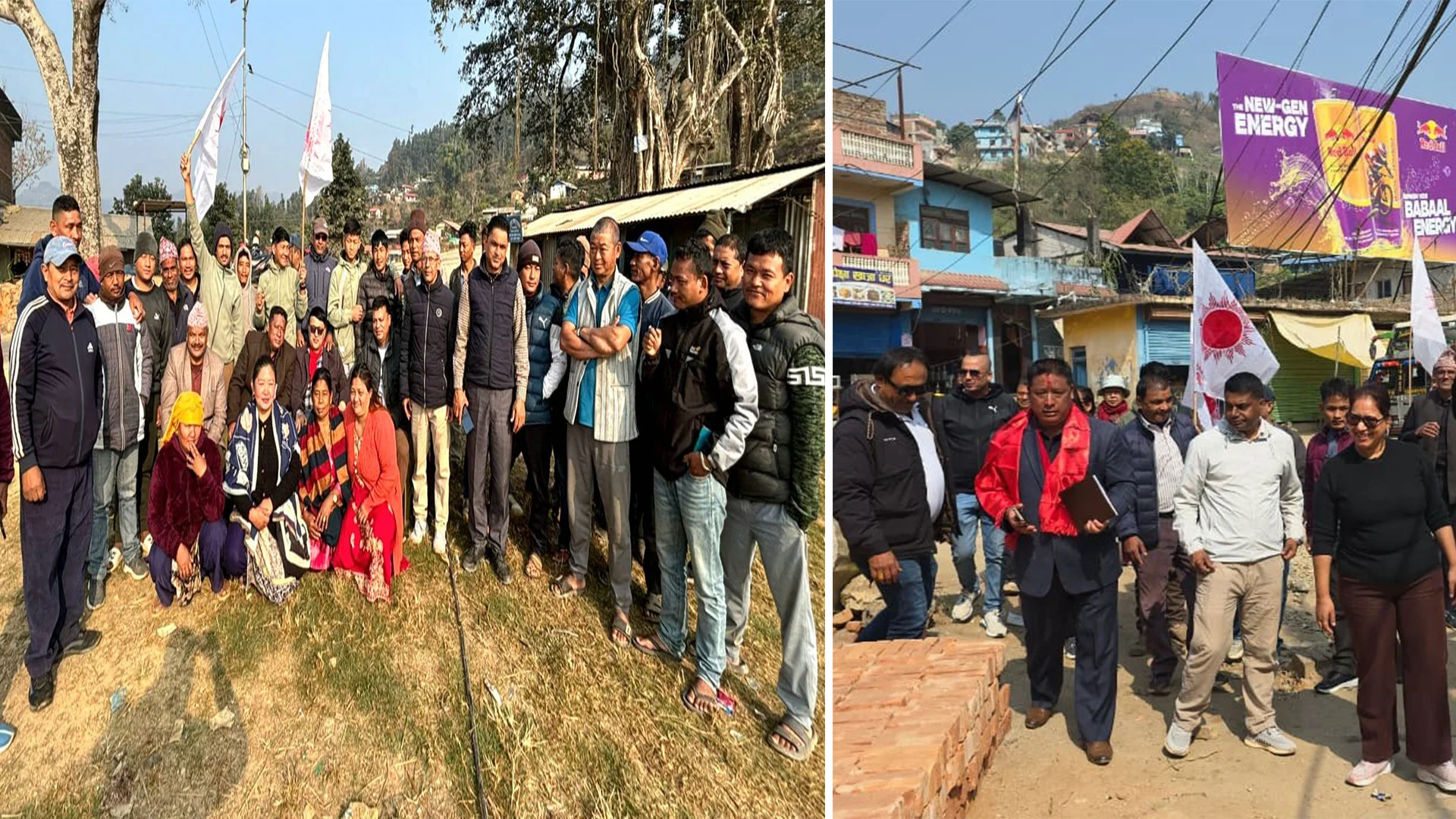 भूकम्पपीडित समुदायसँग धनबहादुर घलेको छलफल, आचारसंहिता पालना गर्दै घरदैलो अभियान तीव्र