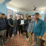 नेपाली काग्रेस क्षेत्र न २ का उम्मेद्वार रमेश प्रसाद धमलाद्वारा निर्वाचन कार्यालयमा खर्चको विवरण पेश,१३ लाख ८९ हजार खर्च भएको जानकारी