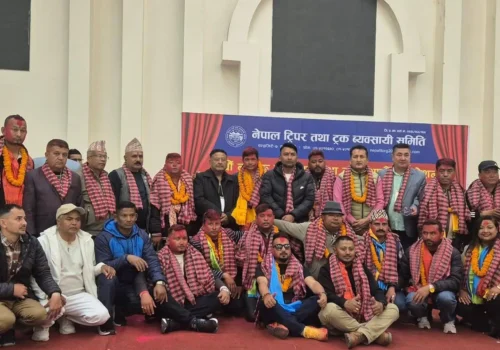 नेपाल ट्रिपर तथा ट्रक व्यवसायी समितिको बरिष्ठ उपाध्यक्ष हेमराज श्रेष्ठ निर्वाचित