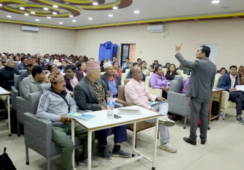 नीलकण्ठ नगरपालिकामा सहकारी पदाधिकारीका लागि क्षमता विकास तालिम
