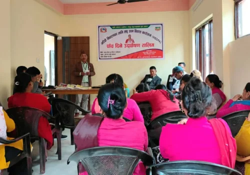 गङ्गाजमुनामा महिलाका लागि ५ दिने उद्घोषण तालिम सुरु