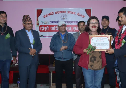“असाध्यै महान् सेवा” : आमाको माया छात्रावासको वार्षिकोत्सवमा सांसद श्रेष्ठको प्रशंसा