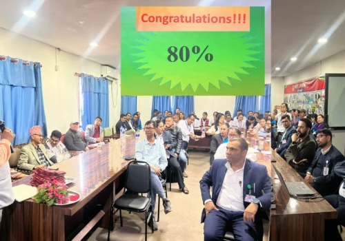 धादिङ अस्पतालको क्लिनिकल अडिटमा ८१ र न्यूनतम सेवा मापदण्डमा ८० अंक