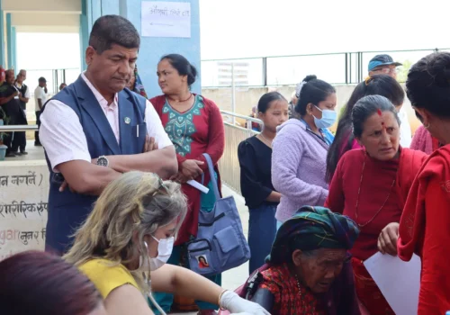 खरी स्वास्थ्य चौकीमा विशेषज्ञ स्वास्थ्य शिविर सम्पन्न