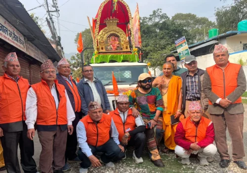 त्रिपुरासुन्दरीमा ‘श्री नृसिंहधाम पुरुषोत्तम महा–महोत्सव’ आयोजना हुँदै, २५ दिनको देशव्यापी रथयात्रा सुरु