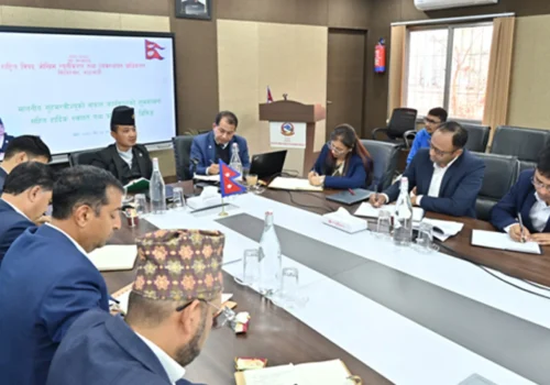 नागरिकको सुरक्षा हुनेगरी मनसुनको पूर्वतयारी गर्न गृहमन्त्री गुरुङको निर्देशन