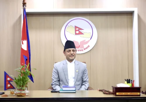 नवनिर्वाचित सभामुख डोलप्रसाद अर्यालद्धारा पदबहाली