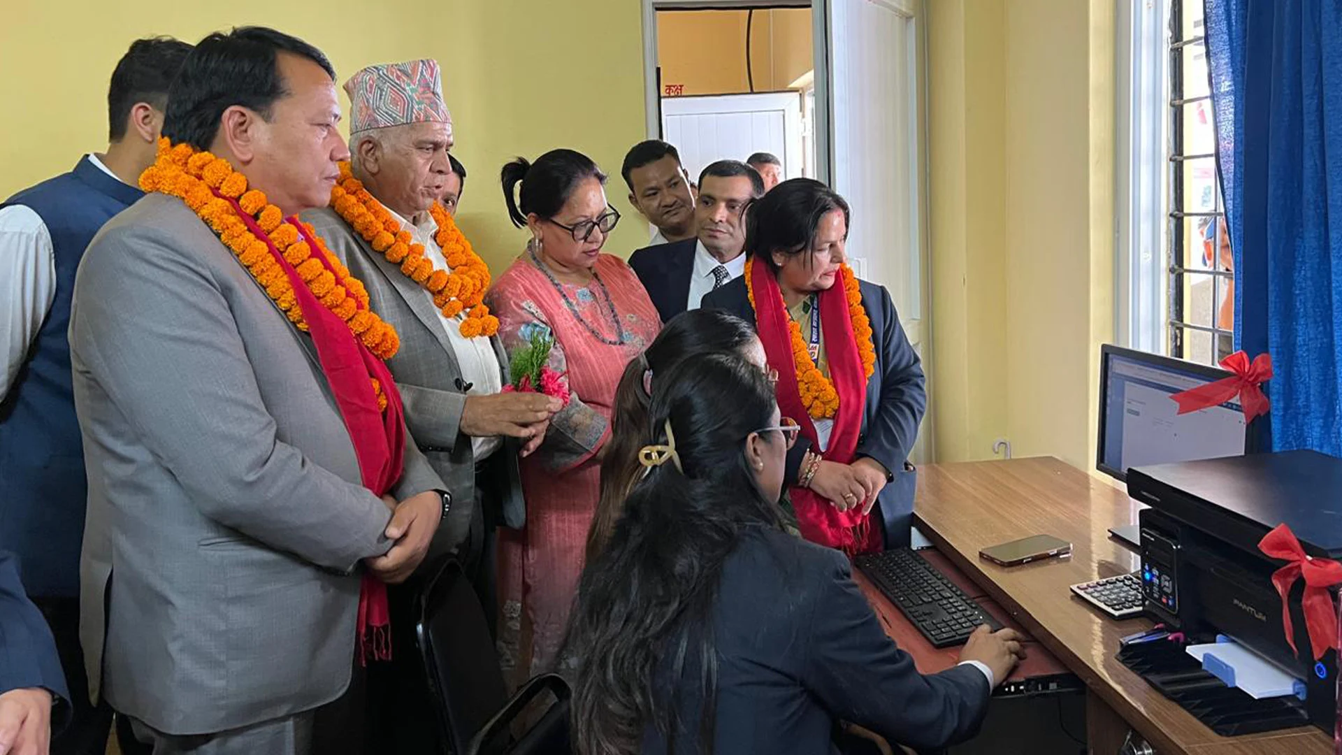 धादिङ अस्पतालमा इलेक्ट्रोनिक मेडिकल रेकर्ड (EMR) प्रणालीको सुभारम्भ