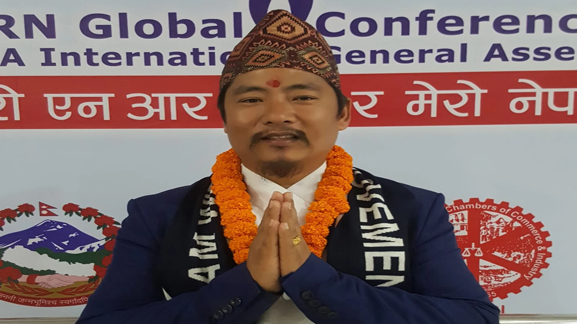 एनआरएनए विपद् व्यवस्थापन विभागको कमाण्ड (कोभिड-१९ हिरो) मनोज गोर्खालीलाई