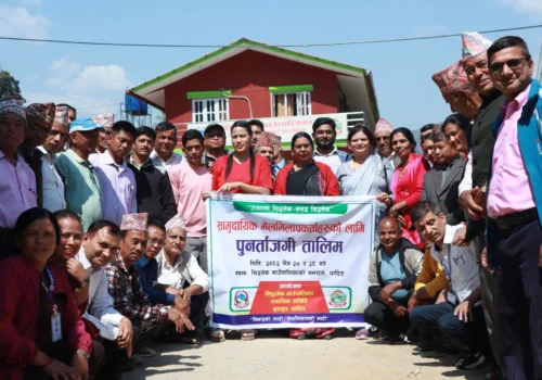 सिद्धलेकमा सामुदायिक मेलमिलापकर्ताका लागि पुनर्ताजगी तालिम सम्पन्न
