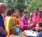 धादिङबेंसीमा कृषक लक्षित जैविक प्रविधि प्रदर्शनी र बाली स्वास्थ्य शिविर सम्पन्न