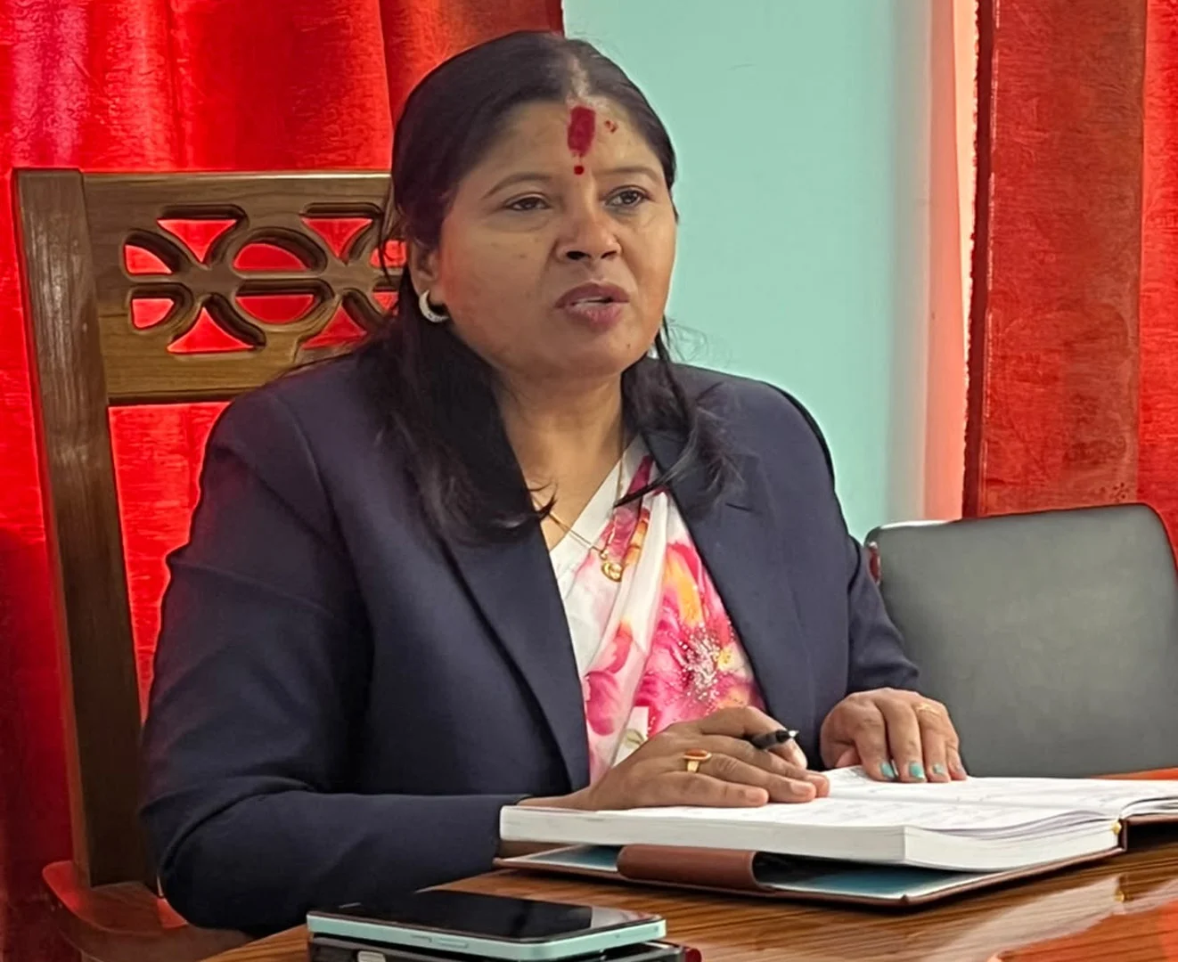 सेवा प्रवाहलाई नागरिकमैत्री र भ्रष्टाचाररहित बनाउने धादिङकी प्रजिअ पाण्डेको प्रतिबद्धता
