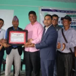 धादिङको ज्वालामुखी गाउँपालिकालाई पूर्ण खोप सुनिश्चितता तथा पूर्ण संस्थागत सुत्केरी पालिका घोषणा