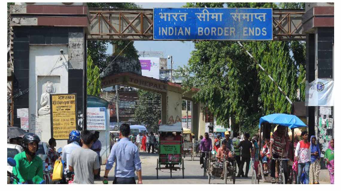 Returning home from India