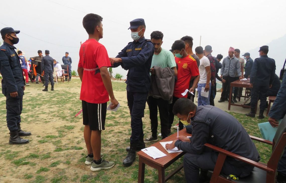 Temporary Police force