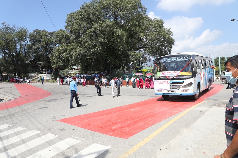 सूर्यबिनायक–रत्नपार्क चल्ने द्रूत बसको सबै जानकारी अब मोबाइल एपमा