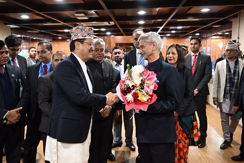 भारतीय विदेशमन्त्री जयशंकर स्वदेश फिर्ता