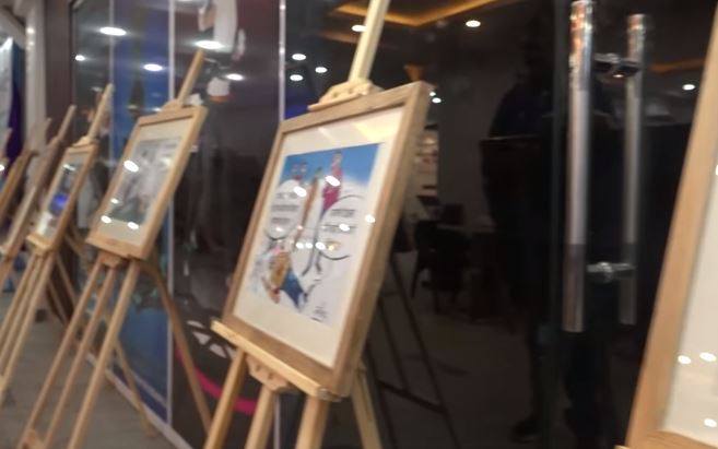 कार्टुनिष्ट रवि मिश्रको एकल कार्टुन प्रदर्शनी सुरु