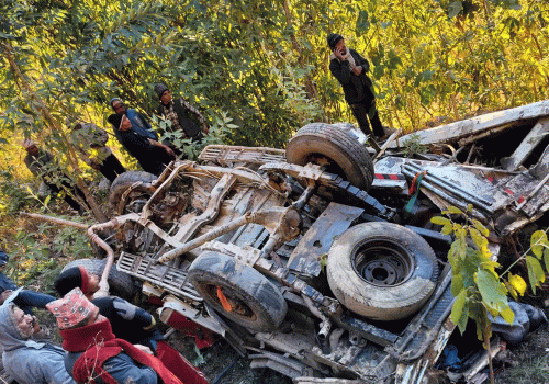 अर्घाखाँचीमा जिप दुर्घटना हुँदा दुईको मृत्यु, दुई घाइते
