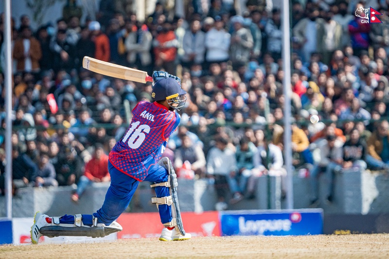 एकदिवसीय क्रिकेट: १९ बलमै ५० रन बनाएर अनिलले बनाए कीर्तिमान