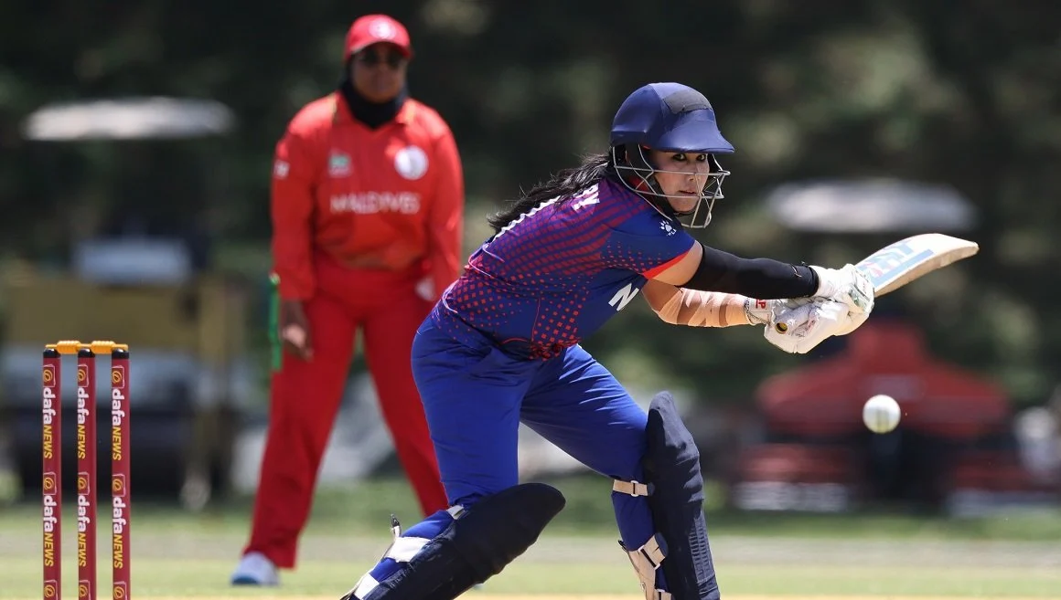 एसीसी महिला प्रिमियर कप: नेपालले मालदिभ्सलाई दियो २ सय २८ रनको लक्ष्य