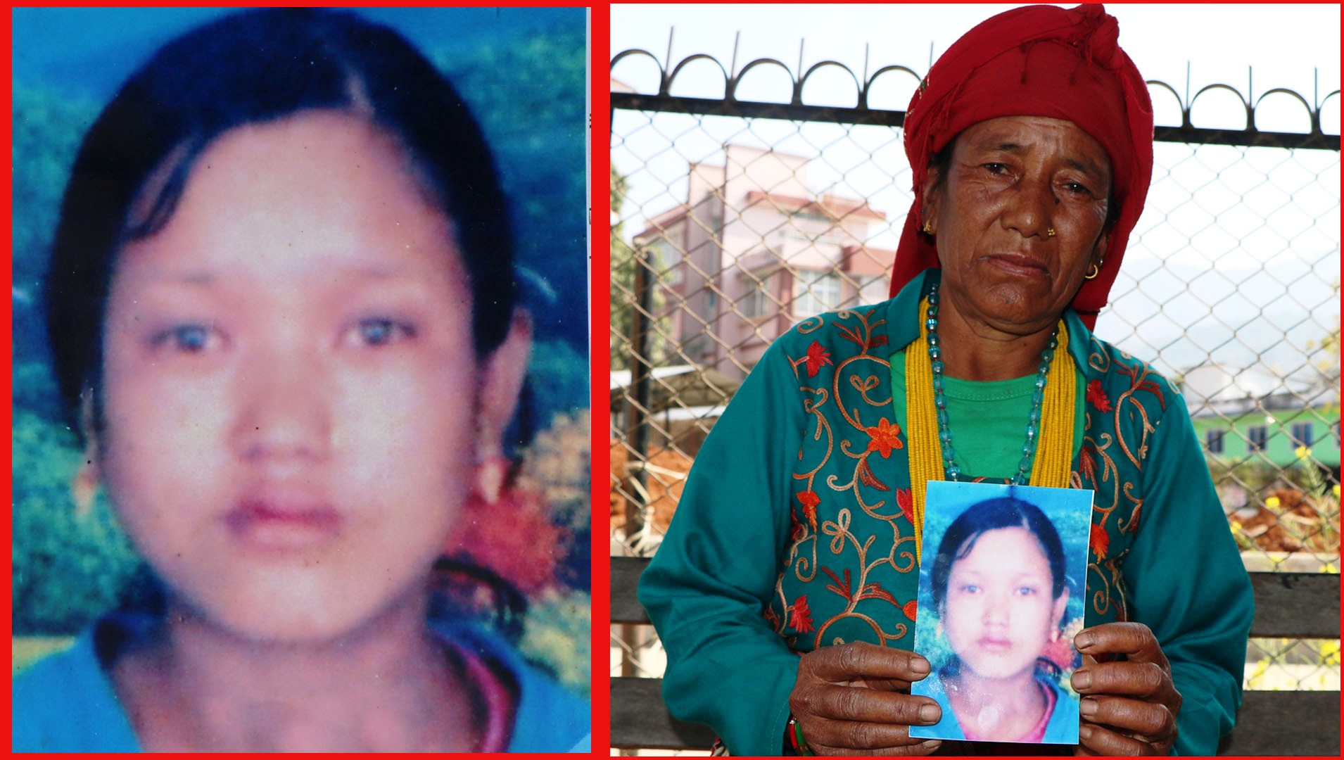 १७ वर्षदेखि वेपत्ता छोरी मरिमायाँको खोजीमा धादिङकी सान्द्रीमायाँ