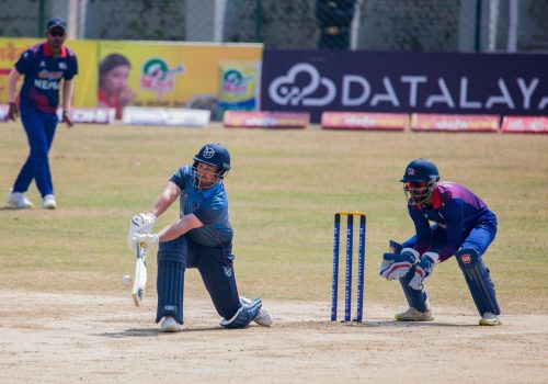 नामिबियाले नेपाललाई दियो २ सय ७ रनको लक्ष्य