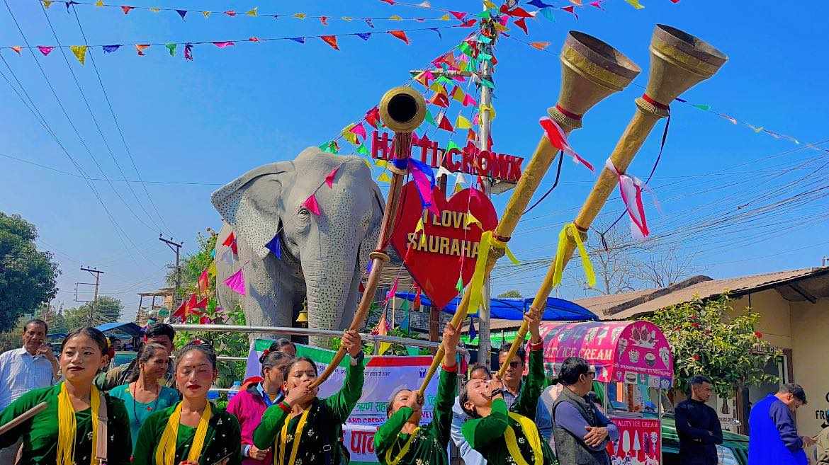 सौराहामा प्रणय दिवस लक्षित फुड फेस्टिभल सुरु