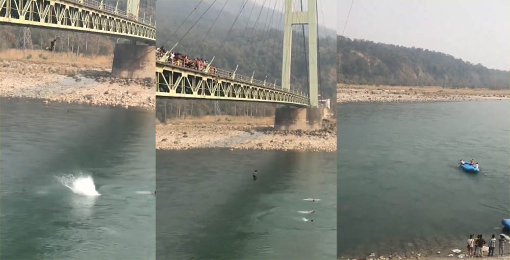 कर्णाली पुलबाट हाम फालेका युवक खोज्न गोताखोर परिचालन गर्ने तयारी